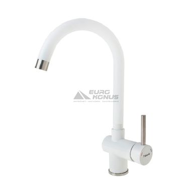FABIANO Смеситель для кухни однорычажный FKM 39 SS Alpine White (8232.401.0234)